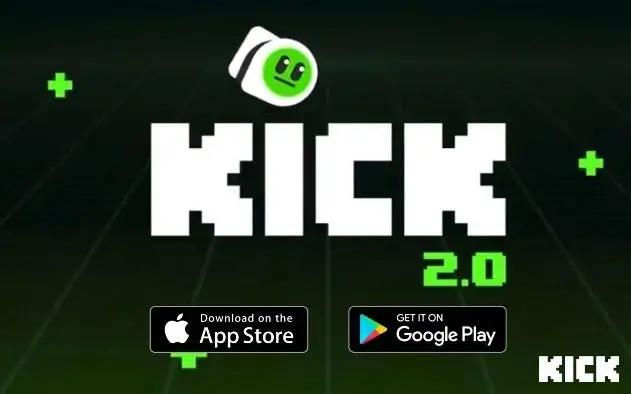 Kick App Mobile Ansicht